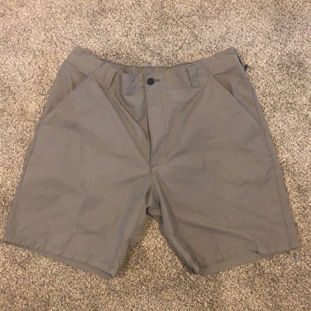 Grey Wrangler Shorts